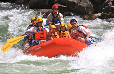 escursione rafting baia del silenzio