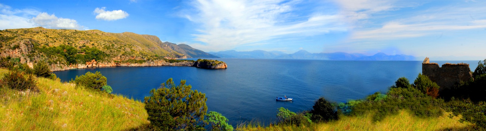 Baia Infreschi panorama